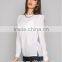 2015 New Office Blouse Design Long Sleeve Chiffon Blouse for Women