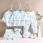 2017 Wholesale summer baby clothes romper set cotton babies clothings sets