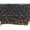 Seven colors led star curtain with RGB, foldable star curtain light