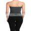 BASIC Layering Stretch PLAIN Strapless TUBE TOP Seamless Sleeveless Tee-2
