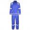High performance 100 cotton fire protective waterproof mining reflective clothing in safety work overalls