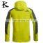 Custom Yellow Waterproof Jacket Empty Softshell Jacket