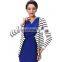 Striped Sweater Office Cardigan Long Cardigan 2015 Women Striped Sweater