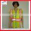 2015 Hi-vis reflective tape Roadway warning vest/reflective vest