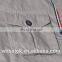 New custom design men's long cotton jacket fashion slim fitted men's jacket