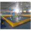 Hot sale Summer Water Game/ Inflatable floating Volleyball Game