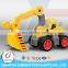 Hot sell intelligence plastic car mini toy excavator for kids