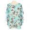 Foral Print Chiffon Woman Summer Poncho Women Apparel
