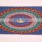 Indian Gypsy Mandala Handmade Design Round Tapestry Cotton Yoga Mat Round Throw