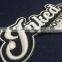 Factory Custom 3D Embroidery Brand Name Logo Patch For Clothing