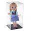 main acrylic ,plastic material and box product type clear perspex dolls display case