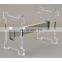 Wolesale high quality luxury clear acrylic dining table