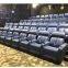 Power recliner home theatre sofa,high quality vip cinema seating,genuine leather movie theater sofa