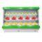 Supermarket half-height Air Curtain Cabinet Vertical 3M vegetable display Refrigeration Cabinet Air-cooled Yakq Commercial display Fruit fresh-keeping Cabinet