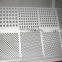 3d decoration building stainless steel coated perforated screen plate for shopping center