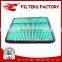 Auto Air Filter Cloth Car Air Filter Assy 17801-30040