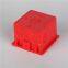 Blue / Red Color Switch Junction Box For Wall Switch / Socket Connecting Box