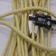 Fireproof double braid aramid ropes  high-performance aramid fibers rope