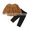 Girls Sets Long-Sleeve T Shirt and Pants Children's Clothing Wholesale