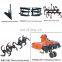 CE grass crusher corn rice harvester Multi-function micro-cultivator Garden weeder mini Rotary hand Power tiller