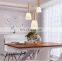 Modern simple wood lampshade kitchen ceiling pendant lights