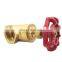 3/4 inch DN20 pn16 female thread NPT brass gate valve 200 WOG