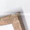 Profile picture size glass double photo 4x6" flat wood frame