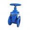 Non-rising Stem 4 inch ductile iron flange type soft sealing hydraulic gate valve