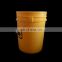 Plastic barrel pail bucket 5 gallon bucket