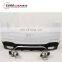 GLC63 body kit for MB GLC 200 260 300 to GLC63 front bumper rear bumper muffler tips