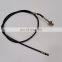 Hebei factory two wheel spare part black color outer casing housing CD70 motorcycle front hand brake cable