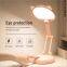 LED Desk Lamp Touch Table Lamp Book Read Light for Kids Portable Cute Cat USB Eye Protection Children Bedside Reading Lamp