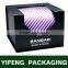 paper gift box for tie, custom paper mens bow tie gift boxes