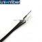 outdoor flat type FRP Support wire 7X0.4mm optical fiber drop cable 1C