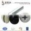 ISO 7048 cheese white pan head machine screws