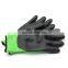 High Quality CE Level 5 Cut Resistant Gloves Sandy Nitrile Coated Abrasion Resistant Cut Resistant Working Safety Glove