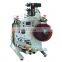 2400BPH manual semi automatic labeling machine  for round bottle can jar tin