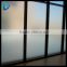 Tempered frosted glass panels
