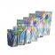 Plain Aluminum Foil Pouch Sealer Holorgaphic Zip Lock Bag custom mylar plastic bags