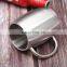 Branded Personalized Stainless Cup Japan Steel Handle Customized Small Unique Beer Mugs