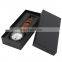 Custom logo long gift watch box paper with cover for men
