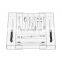 Plastic Storage Tray Drawer Kitchen Drawer Organizer Tray for Drawer of Kitchen, Office, Bathroom