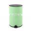 Modern Design 8L 12L Waste Container Kitchen Bathroom Rubbish Bin  Round Shape High Quality Dust Bin