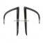 Auto Exterior Decoration Front Fog Lamp Wind Knife For Model Y Carbon Fiber Front Decorative Frame Eyebrow Cover Trim