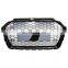New style front grill for Audi A3 high quality ABS Chrome silver black bumper grille for RS3 no logo style 2017 2018 2019