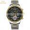 KINYUED J009 High Quality Stone Analog Automatic Mechanical Week Date Luxury Wristwatch Fashion Watches 2019 Stainless Steel