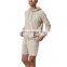 Plain Blank Custom 2 Pieces Men Short Sleeve Tracksuit Fashion Summer Short Set Tracksuit For Men