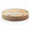 Wholesale Kitchen High Quality Simple Round Bamboo Cheese Board With Knife Set
