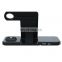 New Arrival 15W Fast Qi Mobile Phone Charging Station Dock 4 in 1 Foldable Stand Wireless Charger For iPhone Airpods Watch