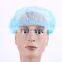 Disposable Non-woven Head Cover Breathable Mob Cap For Wholesale